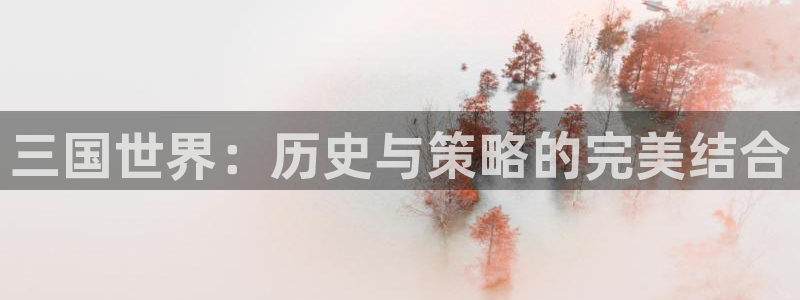 极悦娱乐2登录：三国世界：历史与策略的完美结合